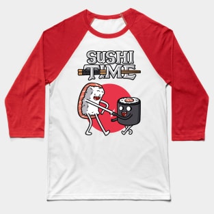 Sushi Time Baseball T-Shirt